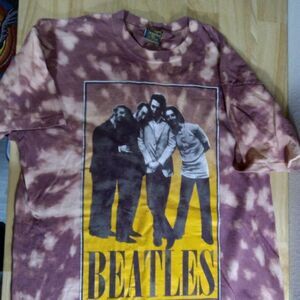 Vintage The Beatles Tie Dye T-Shirt